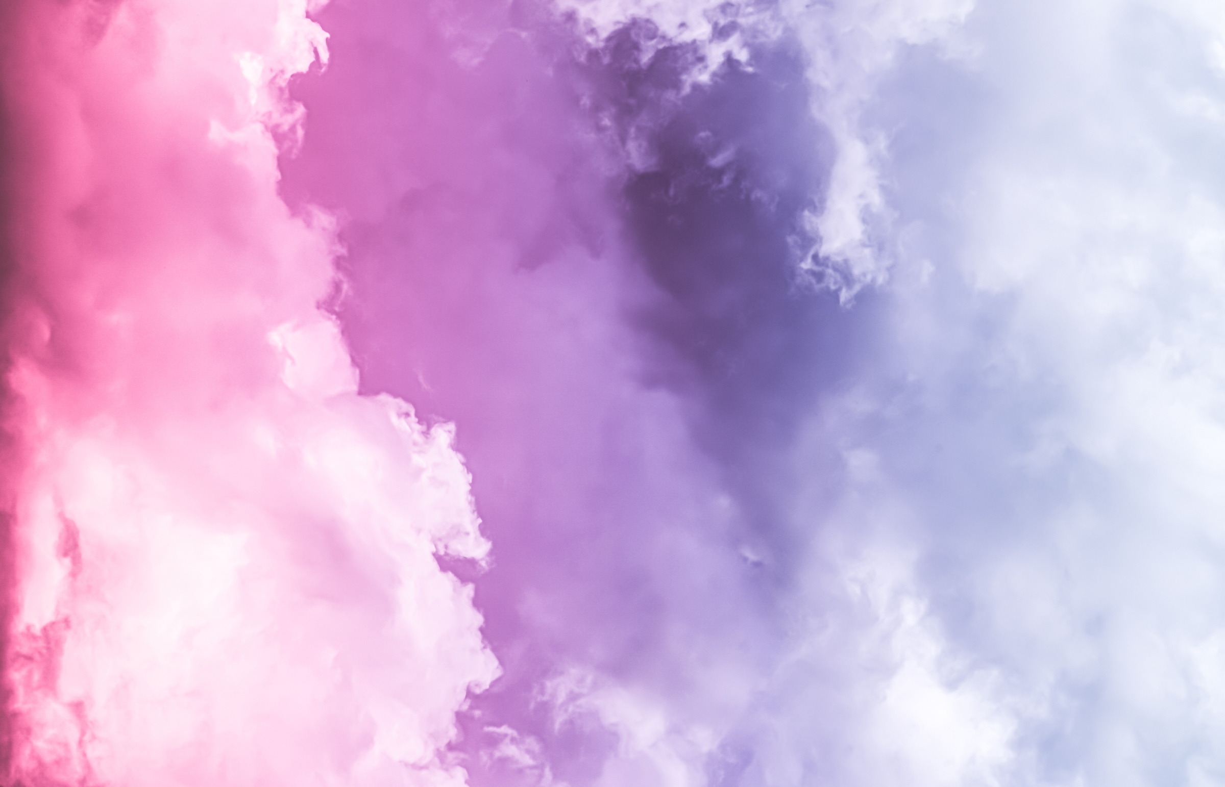 Fantasy Pink and Blue Sky, Spiritual and Nature Background